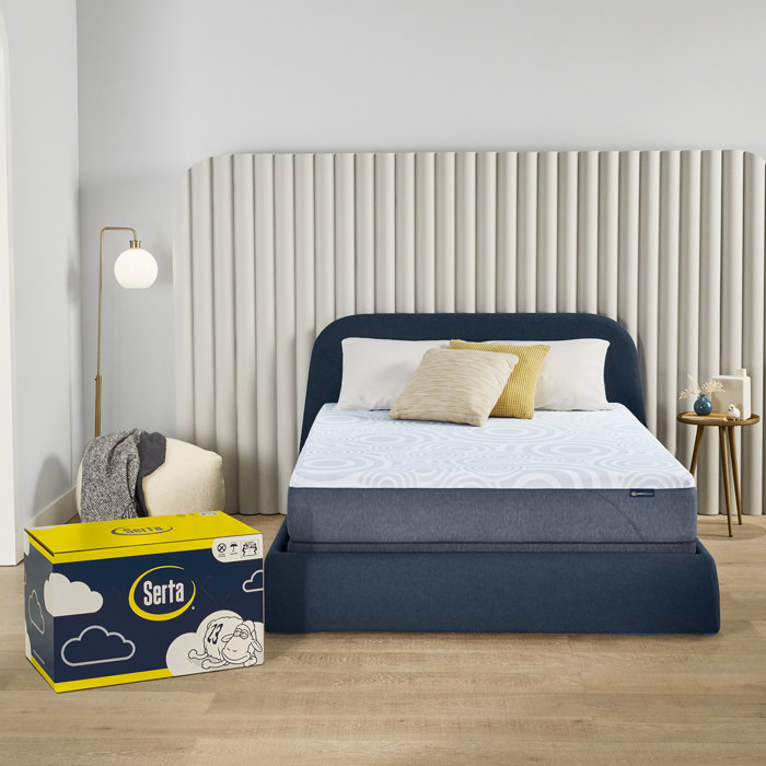 Nestled Night 10" Queen Gel Memory Foam Medium Firm Mattress