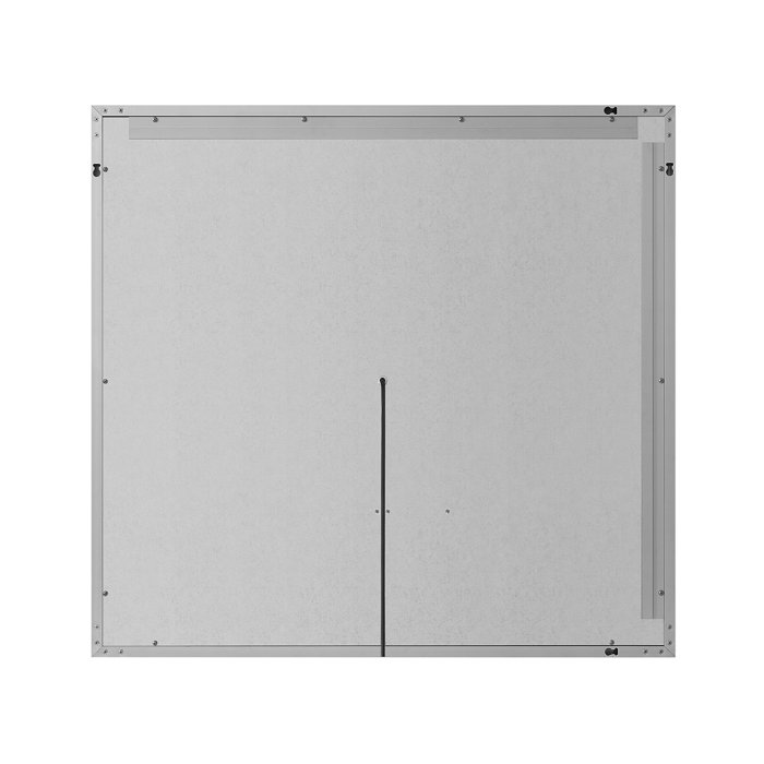 Miramar 34" x 36" Frameless LED Lighted Vanity Mirror with Dimmer and Defogger