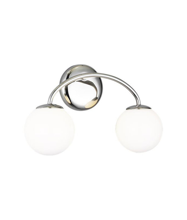 Galassia Teardrop Vanity Wall Sconce in Polished Nickel