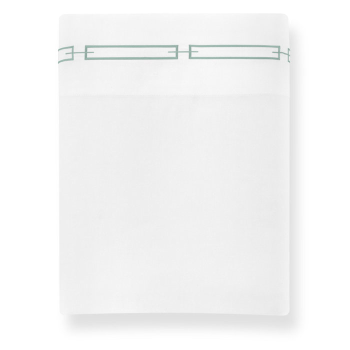 Twin Cotton Sateen Embroidered Linen Bedding Set
