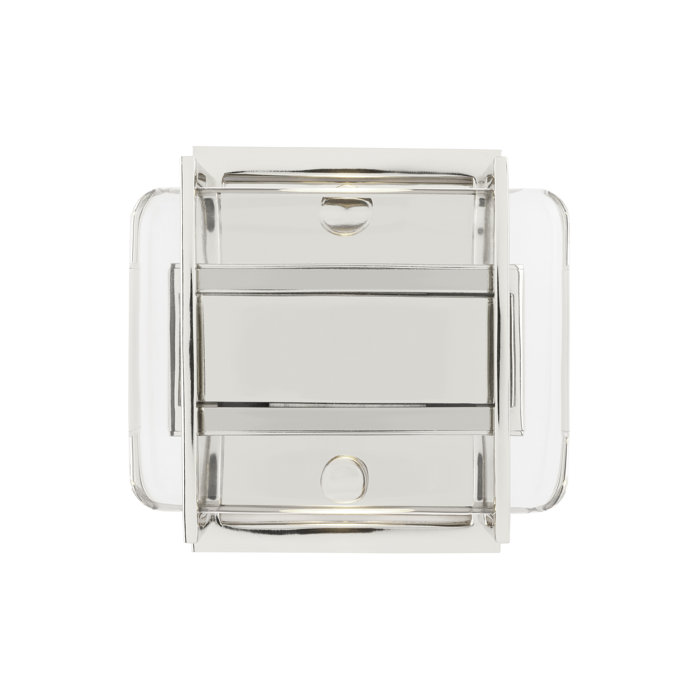 Duelle LED Polished Nickel Direct Wired Wall Sconce