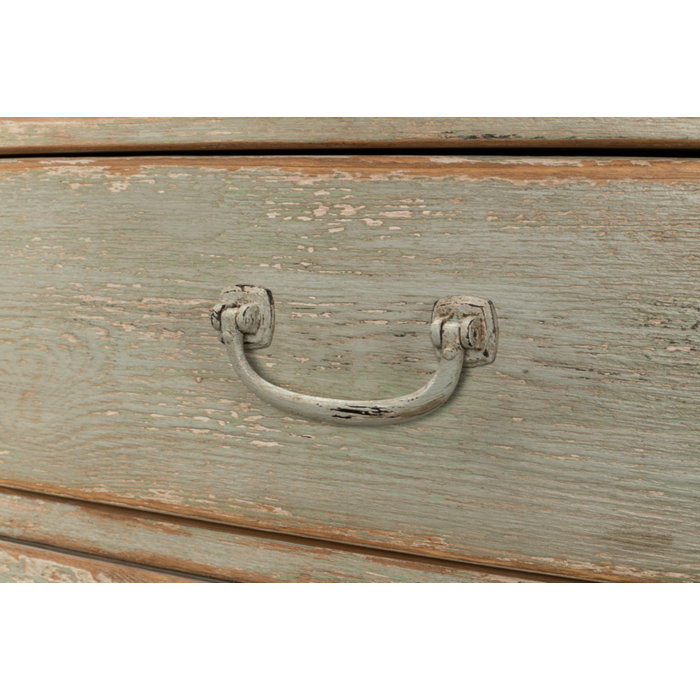 Sage Green Transitional 10-Drawer Dresser