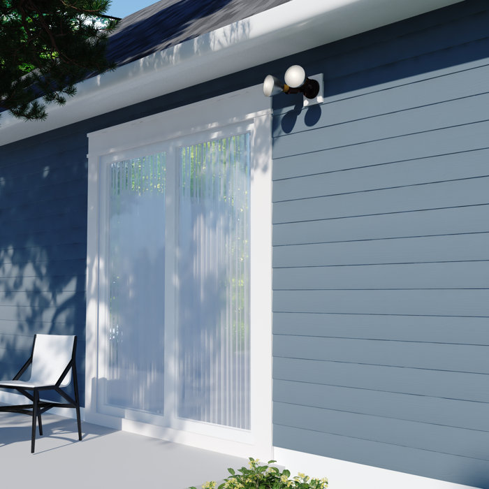 Bronze Dual-Head Outdoor Security Flood Light