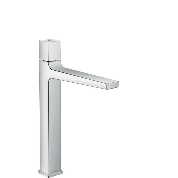 Sleek European Brushed Nickel Single Hole Vessel Bathroom Faucet