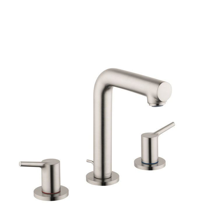 EcoLux Brushed Nickel 2-Handle Widespread Bathroom Faucet