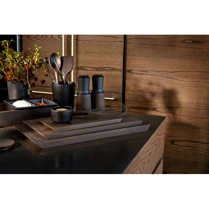 Large Dark Brown Thermo Ash Rectangular Cutting Board
