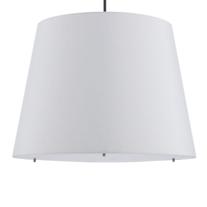 Adjustable Oil Rubbed Bronze Arc Floor Lamp with White Shade