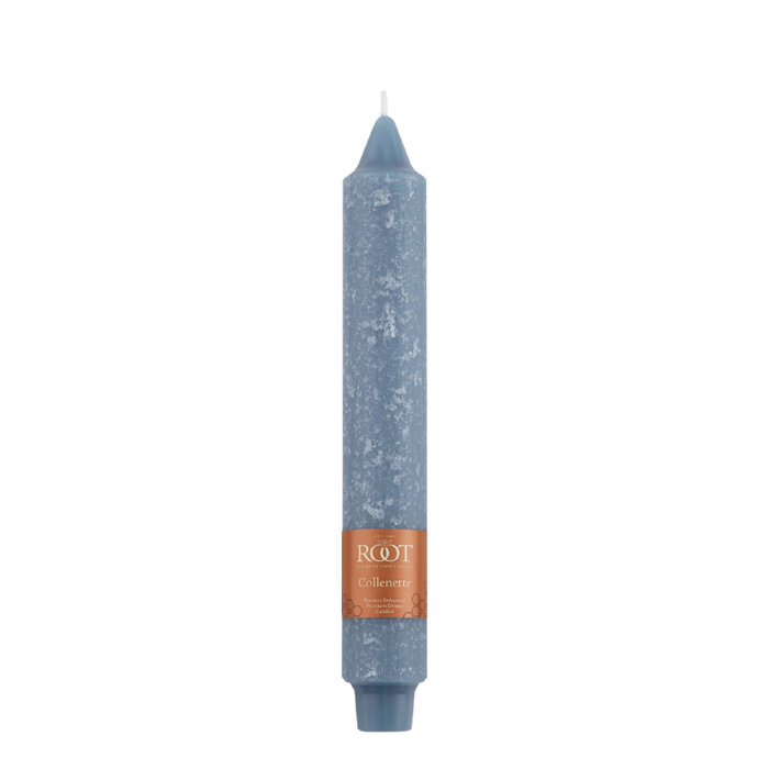 Spring Essence Beeswax 9" Taper Candles in Sky
