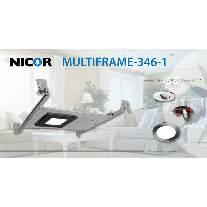 Adjustable Steel Frame for Canless LED Downlights