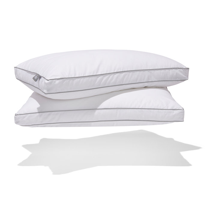 Queen Size White Down Alternative Hypoallergenic Pillow Set