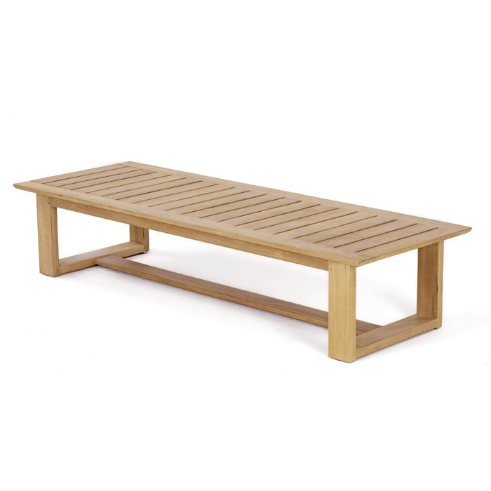 Westminster Teak Brown Solid Wood Outdoor Chaise Lounge Set