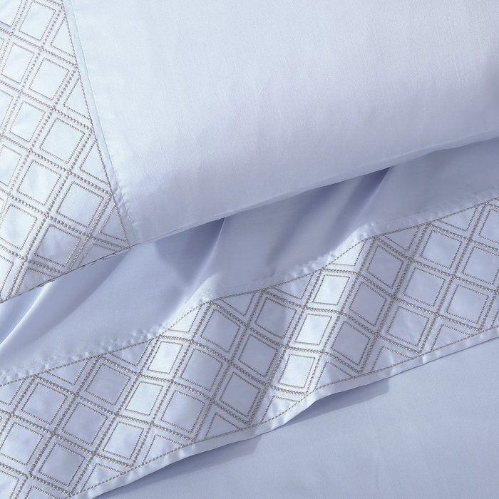 California King Charcoal Egyptian Cotton Sheet Set