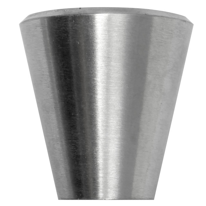 Stainless Steel Conical Cabinet Knob with Mounting Hardware