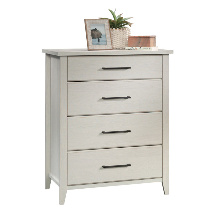 Summit Station Glacier Oak 4-Drawer Dresser with Deep Storage