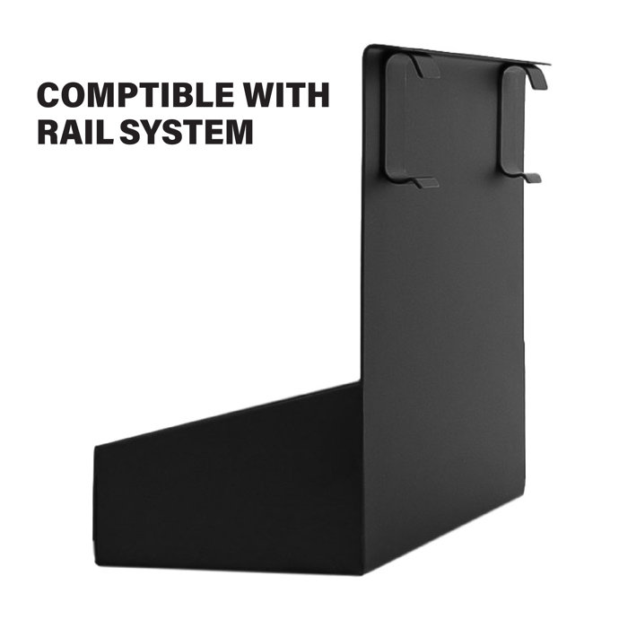 Blackstone Side Shelf Rail Accessory with Tool Hooks