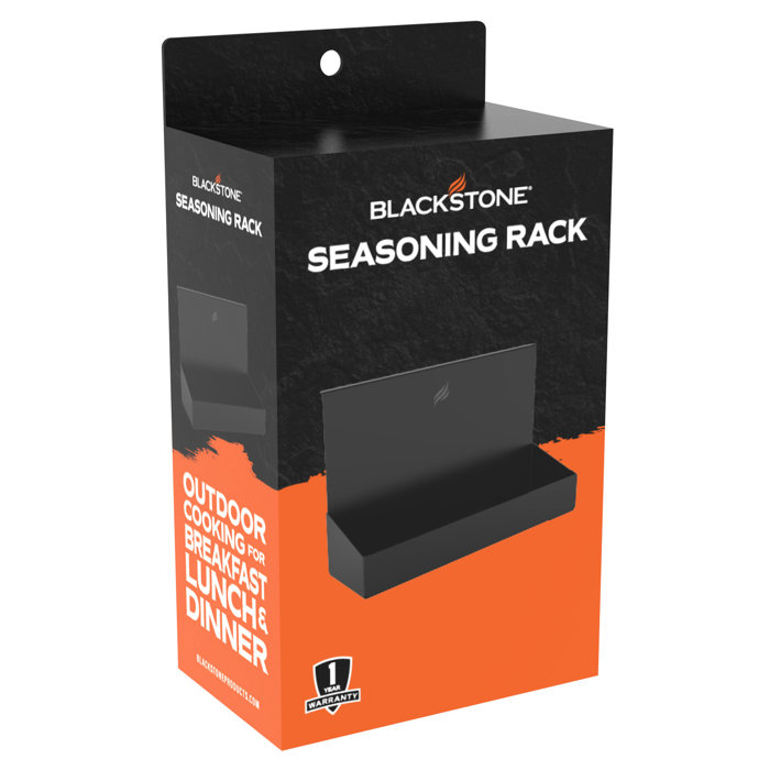 Blackstone Side Shelf Rail Accessory with Tool Hooks