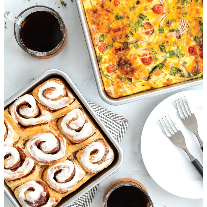 Nordic Ware 8" Square Aluminum Cake Pan