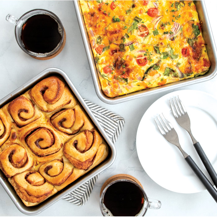 Nordic Ware 8" Square Aluminum Cake Pan