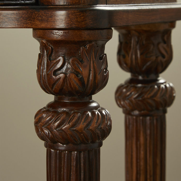 Vintage Oak 72" Console Table with Storage