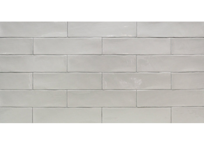 Messi Black Polished Ceramic Subway Wall Tile 3x12