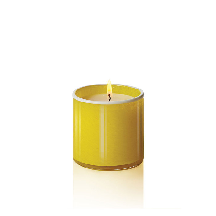 Green & White Grapefruit Scented Soy Candle, 6-10 oz