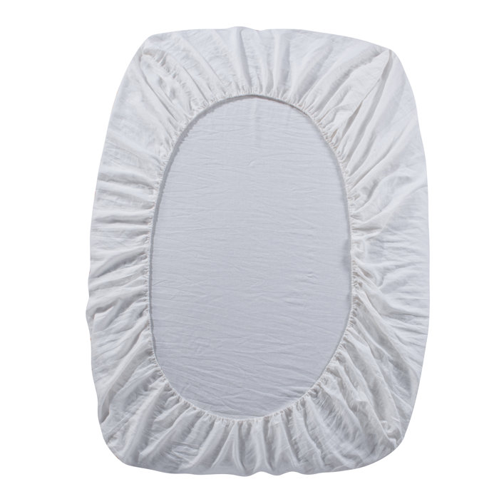 Ivory Queen Genuine French Linen Sheet Set