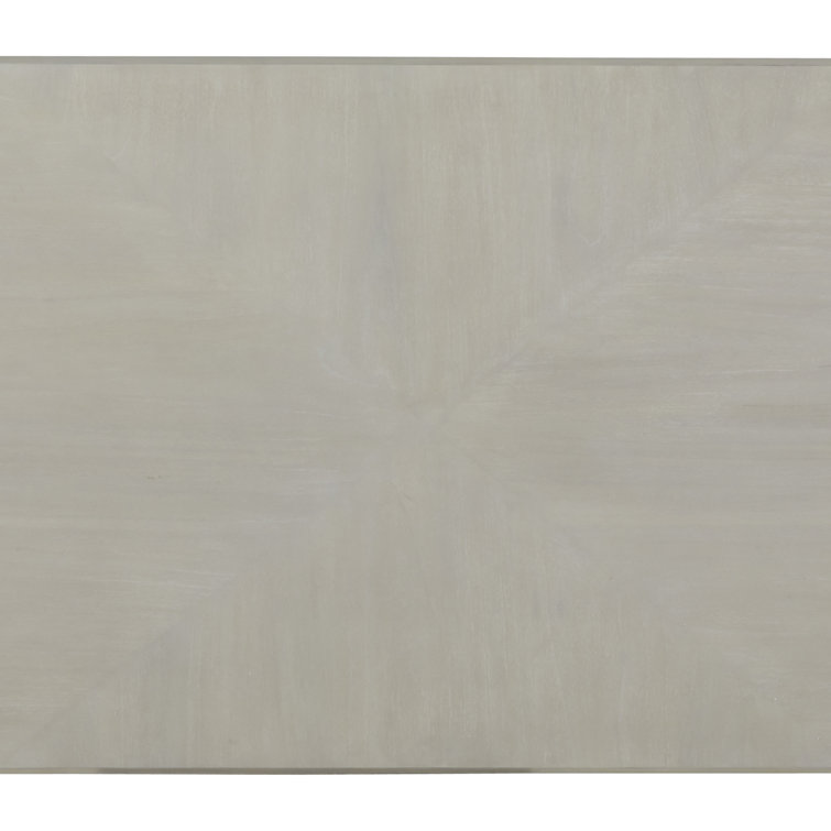 Cerused White and Gold Mahogany Dining Table