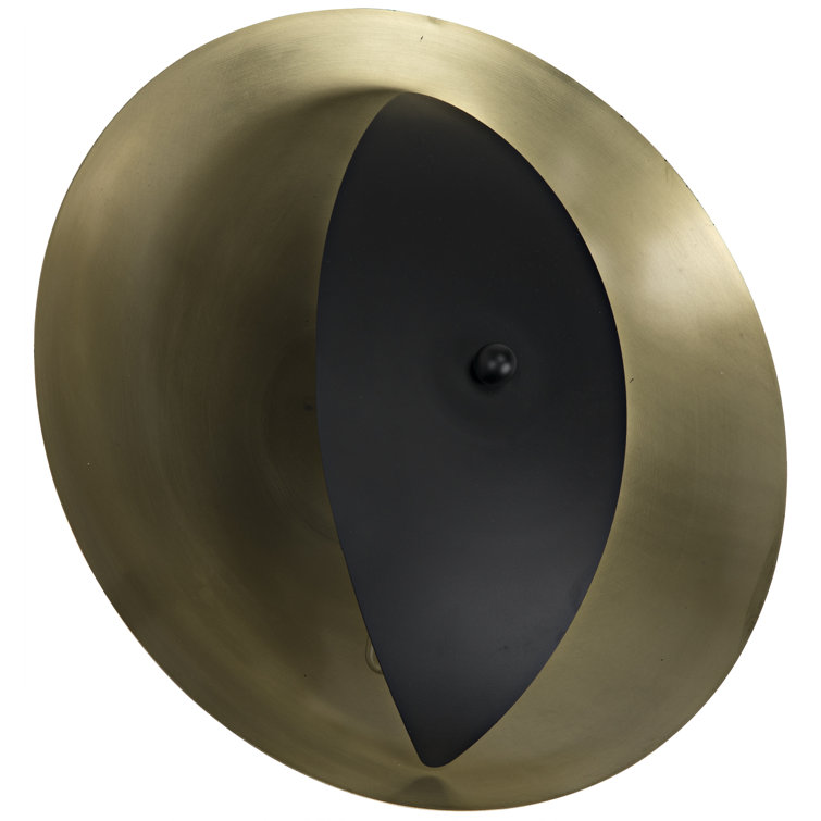 Bengal Brass Finish 2-Light Dimmable Direct Wired Sconce