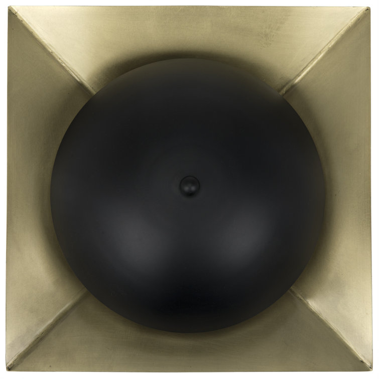 Agila Dual-Light Brass Finish Hardwired Sconce