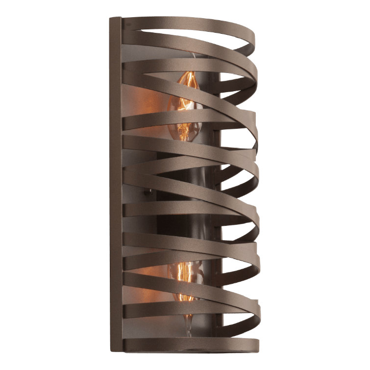 Tempest Urban Aesthetic 12" Bronze Cylinder Wall Sconce