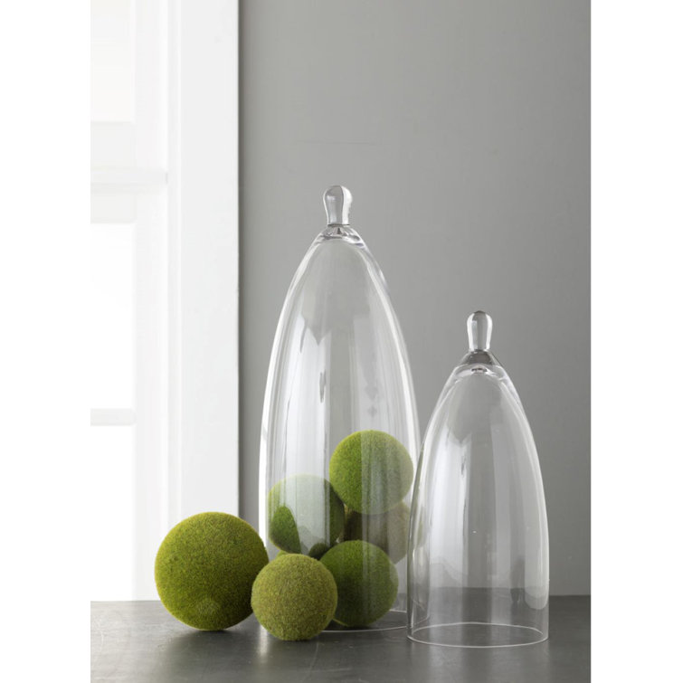 Sullivans Clear Glass 15" Tall Decorative Cloche