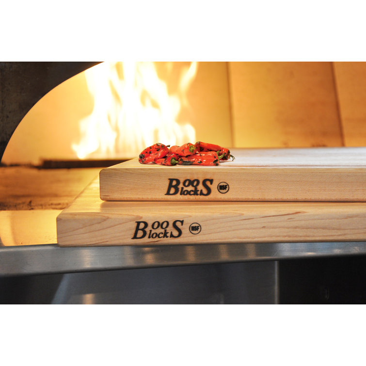 John Boos Walnut Reversible 18x12 Wood Cutting Board