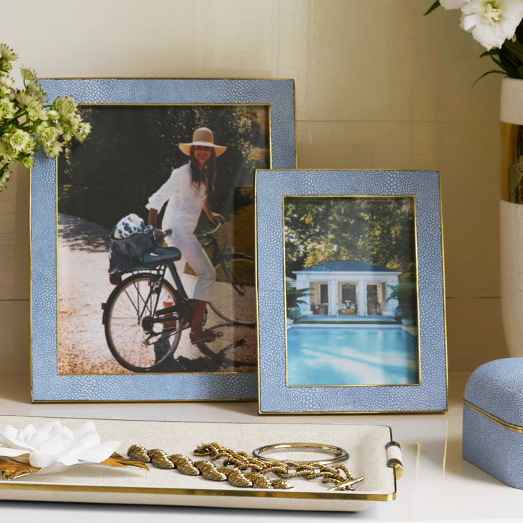 AERIN Shagreen Picture Frame