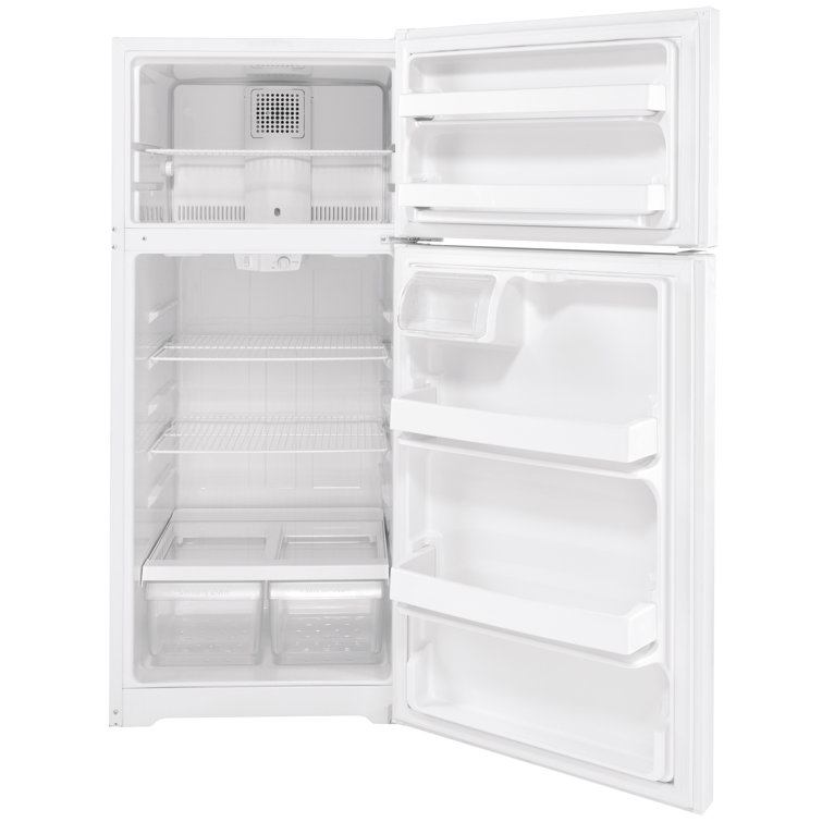 Compact White Energy Star Top Freezer Refrigerator