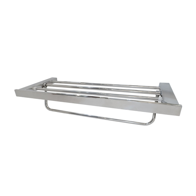 Chrome Stainless Steel Wall Mounted Towel Rack