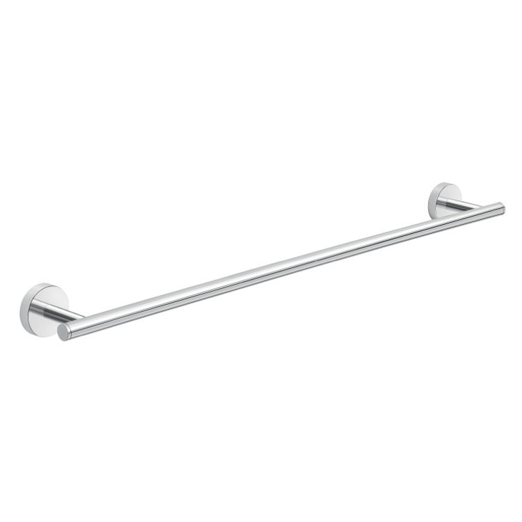 23.62" Chrome Stainless Steel Wall Mounted Towel Bar