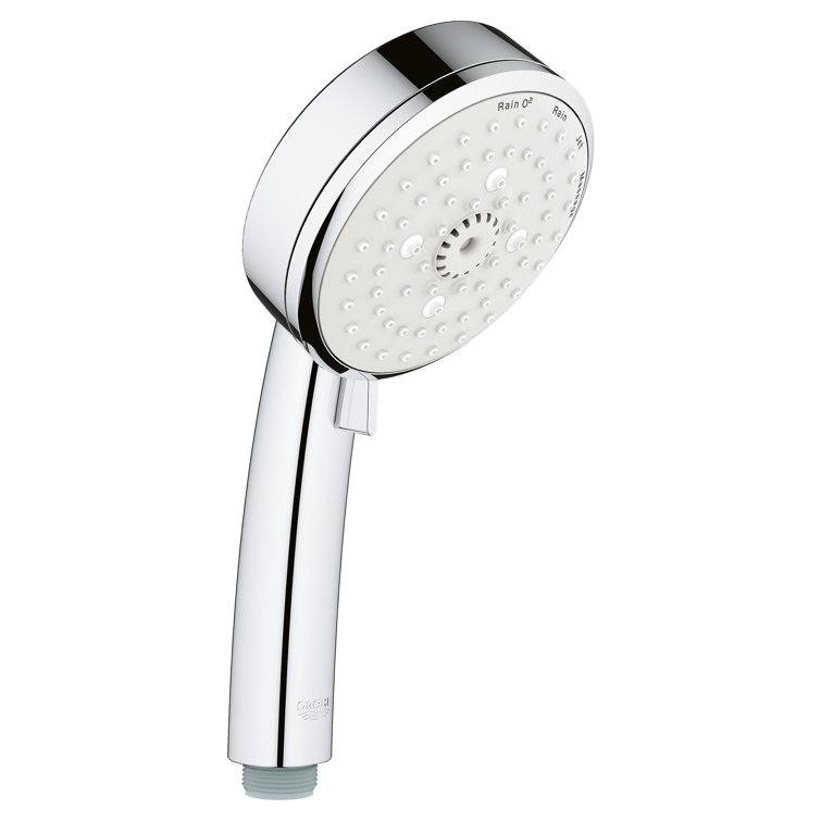 Chrome Multi-Function Handheld Shower Head with 4 Sprays