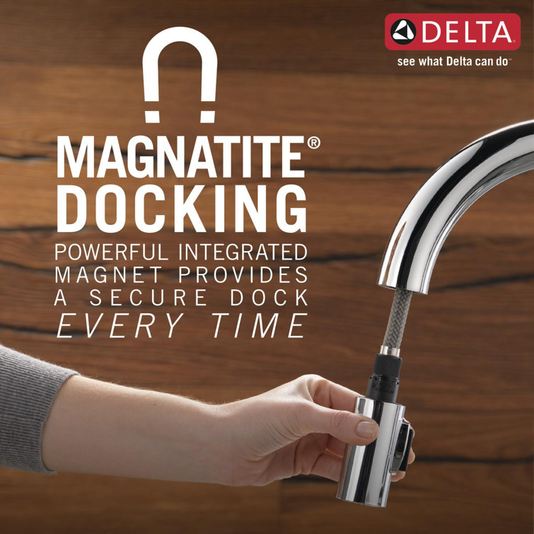 Matte Black Pull-Down Sprayer Single Handle Kitchen Faucet