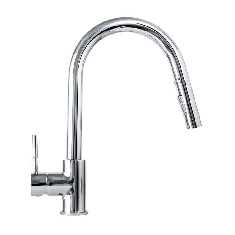 Gemini Chrome High Arc Kitchen Faucet