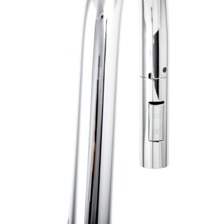Gemini Chrome High Arc Kitchen Faucet