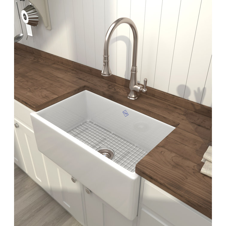 Stainless Steel Rectangular Sink Grid with Center Drain