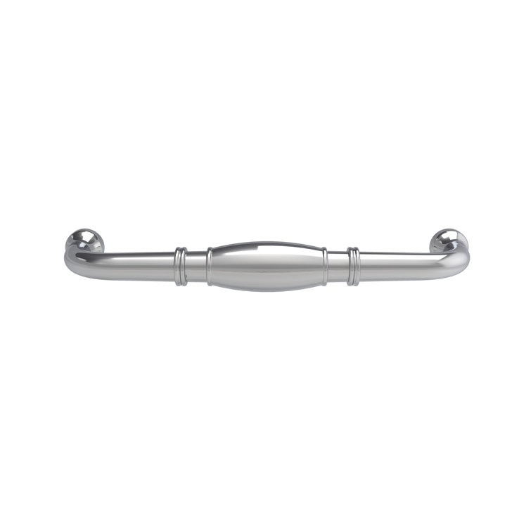 Granby Polished Chrome Traditional Cabinet Pull with Mounting Hardware