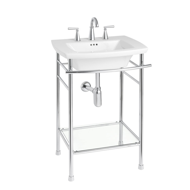 Chrome Decorative Bathroom Sink Trap with Minimalist Design