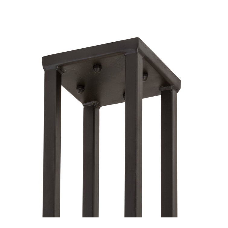 Oil Rubbed Bronze 9-Light Geometric LED Chandelier
