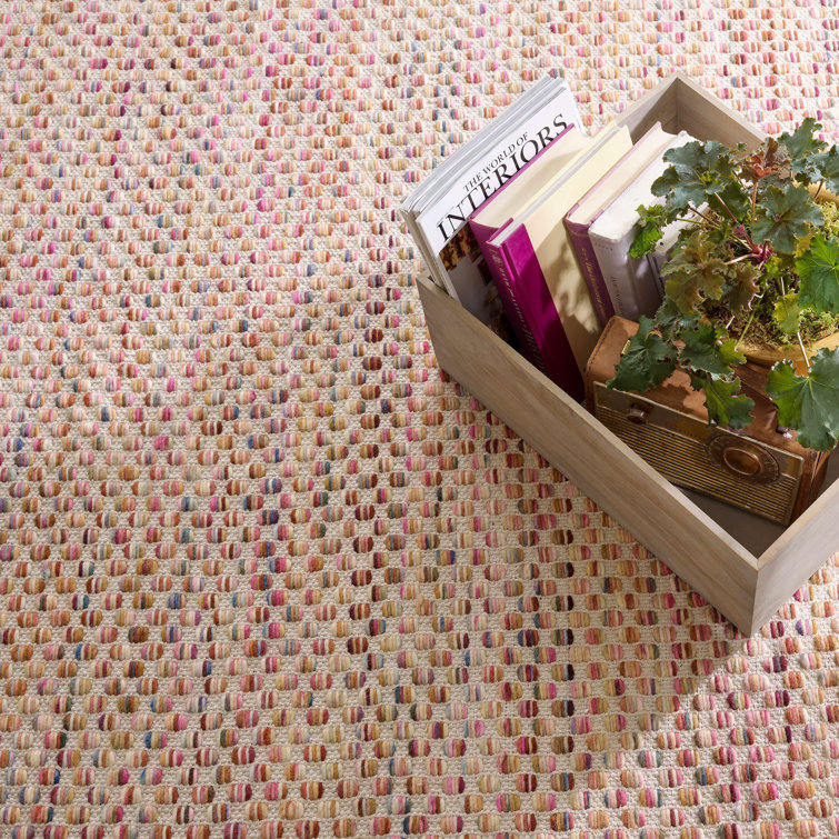Torrey Multicolor Flatwoven Wool and Cotton Rectangular Rug
