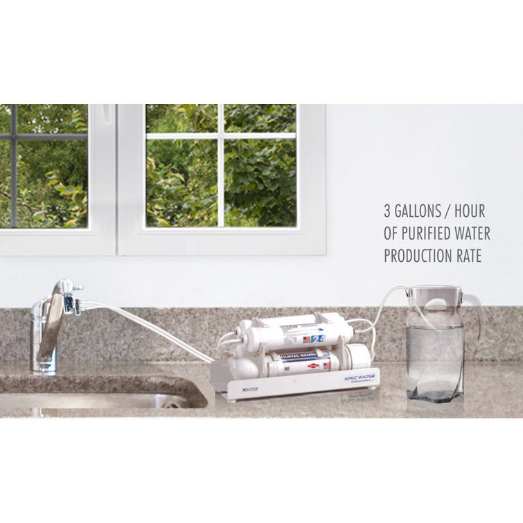 Portable Countertop Reverse Osmosis Water Filter System