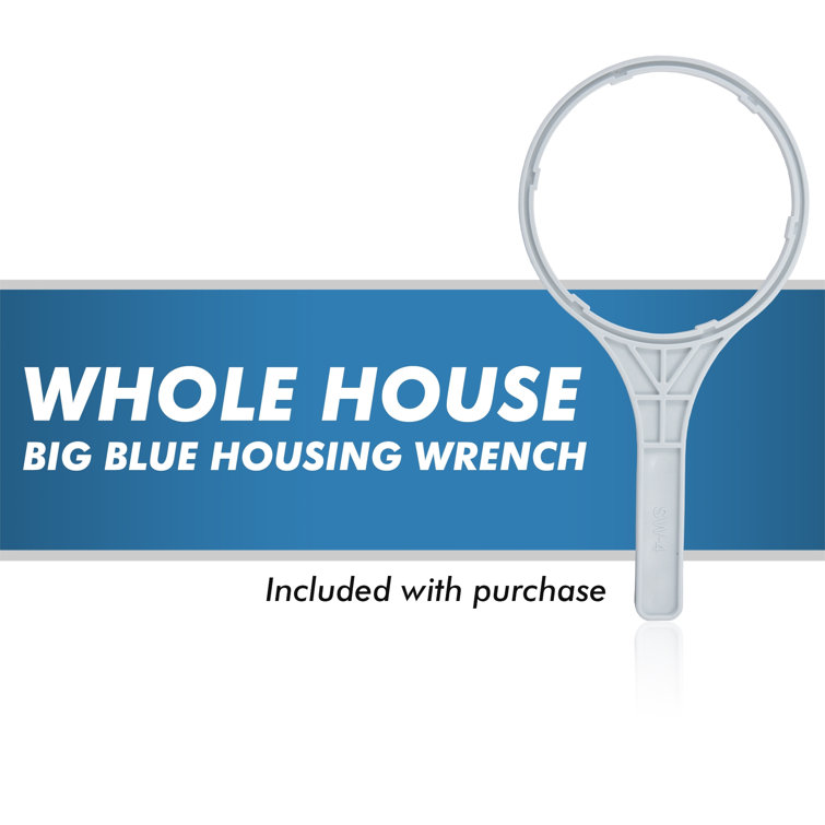 APEC 20" Blue Whole House Sediment Water Filtration System
