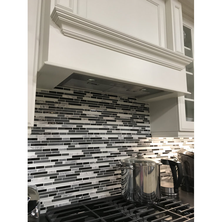Cyclone Stainless Steel 550 CFM Ducted (Vented) Insert Range Hood with Mesh Filter