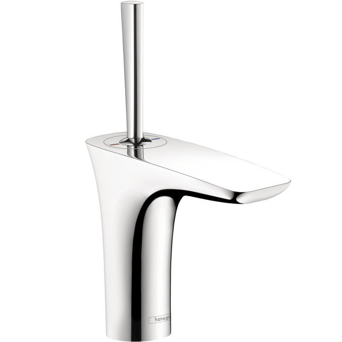 Sleek European Chrome Single Hole Faucet with Eco-Friendly Design