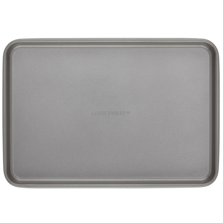 Farberware Gray Nonstick Steel 11" x 17" Cookie Pan Set